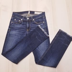 Rag & Bone Crop Skinny Jeans Size 24